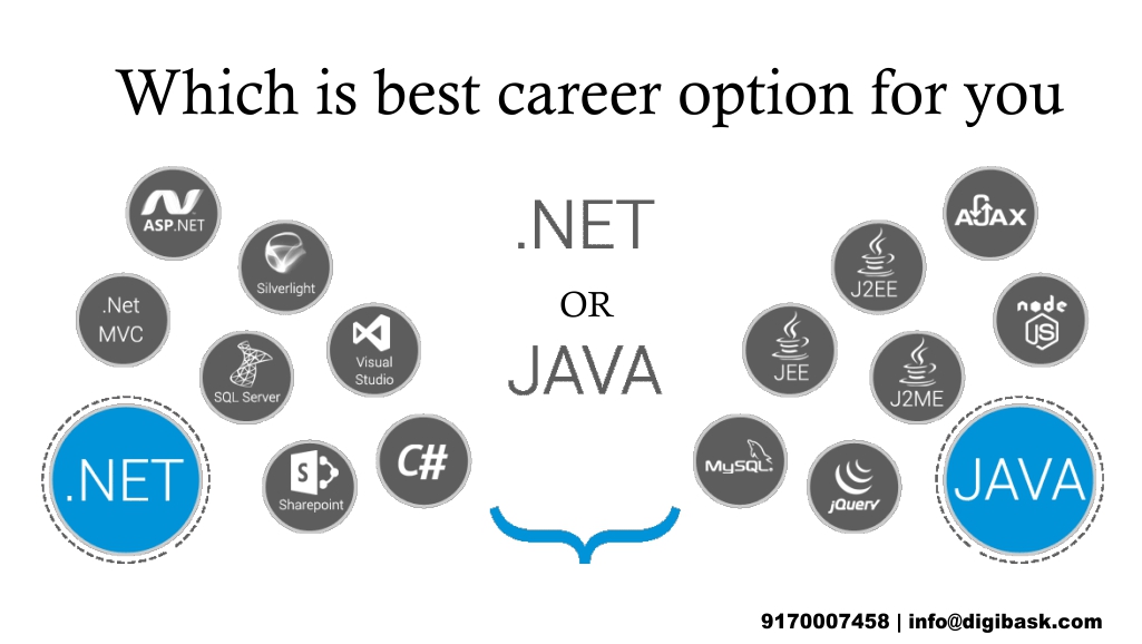 28. NET or Java - Some Factors to Determine The Best Career Option for You....
